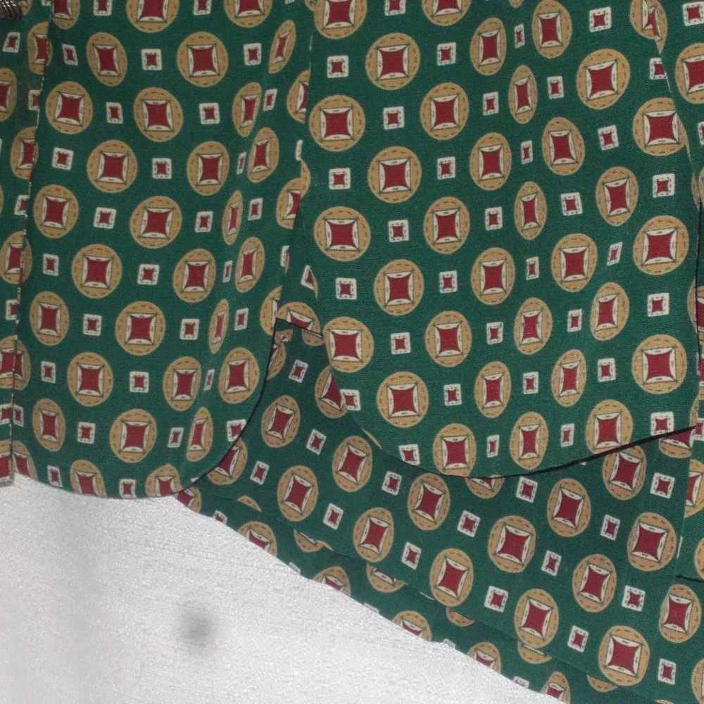 Leslie Fay career top & pleated skirt, size 12 - Picture 5 of 5